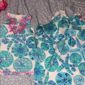 Mommy & me matching dress/shirt